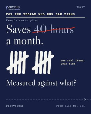 Count style: Saves 40 hours a month? Measured against what?